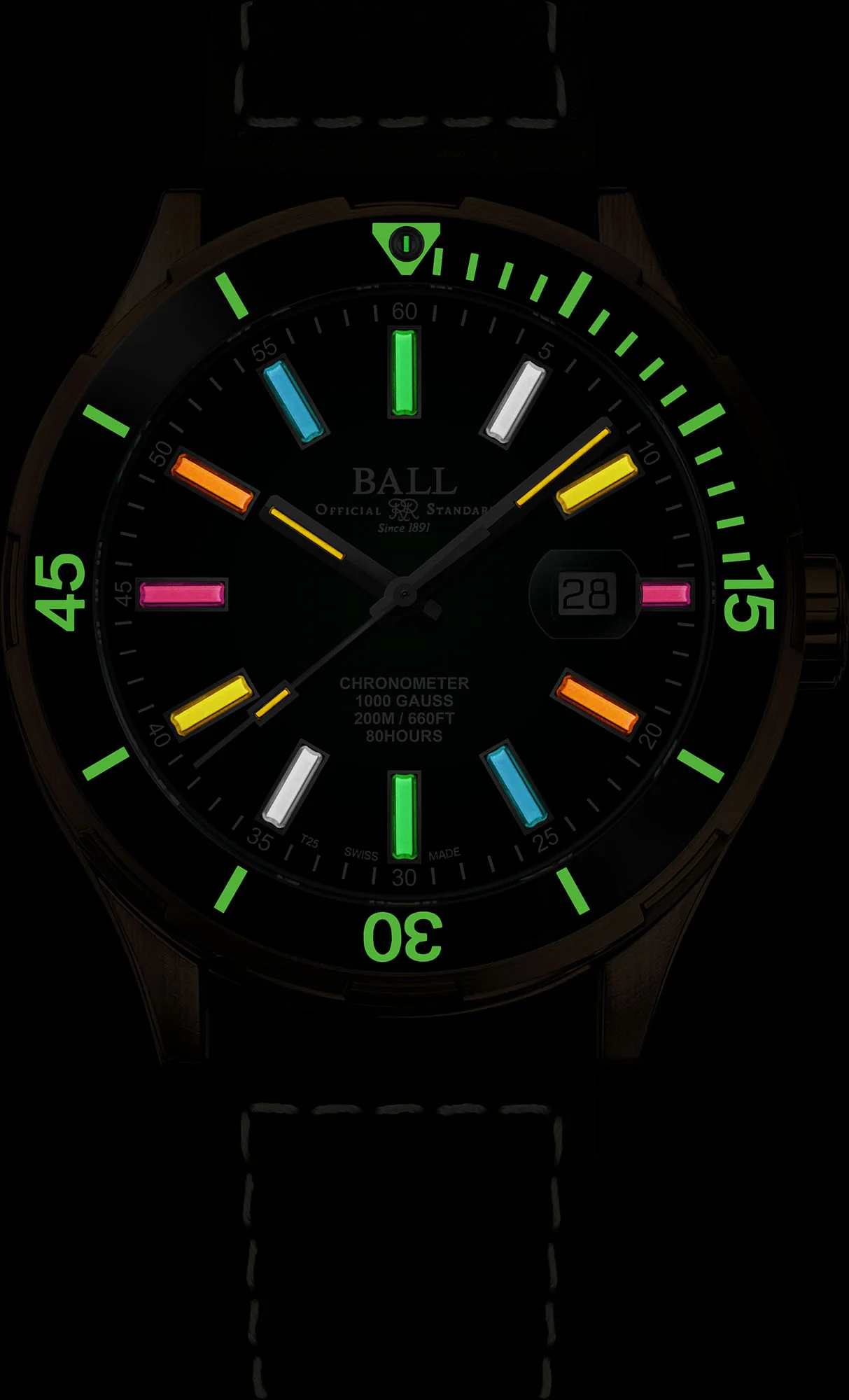 Ball Watch Company Roadmaster M Marvelight Limited Edition Bronze - Image 2