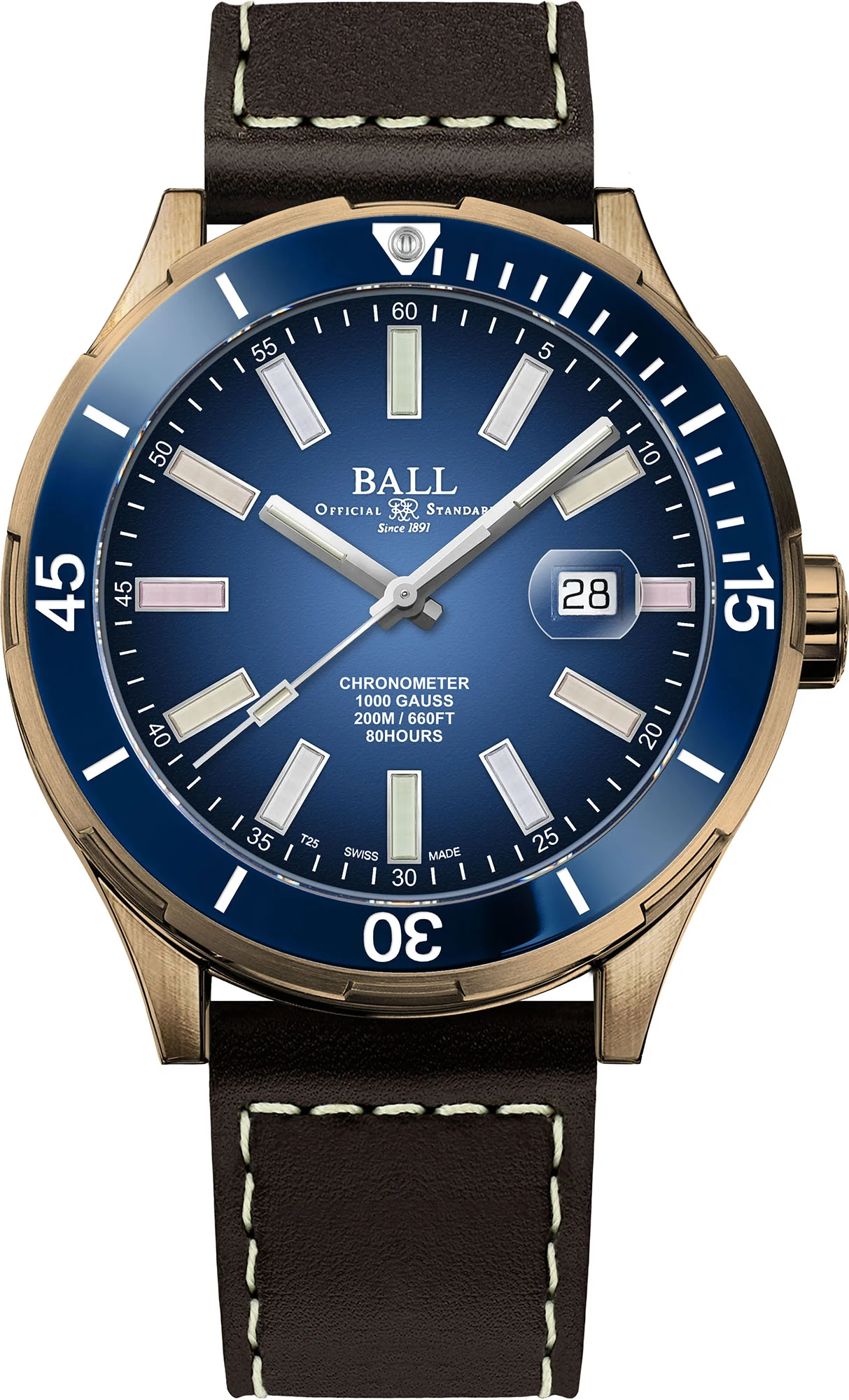 Ball Watch Company Roadmaster M Marvelight Limited Edition Bronze