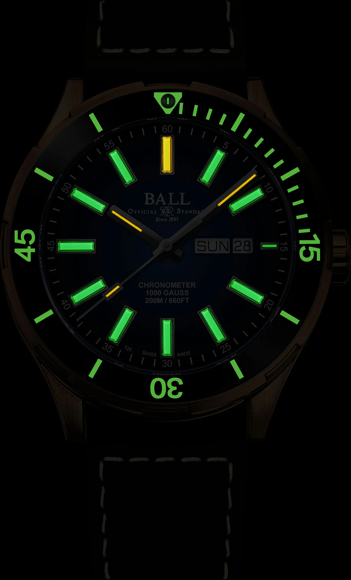 Ball Watch Company Roadmaster Marvelight Bronze Limited Edition - Image 2