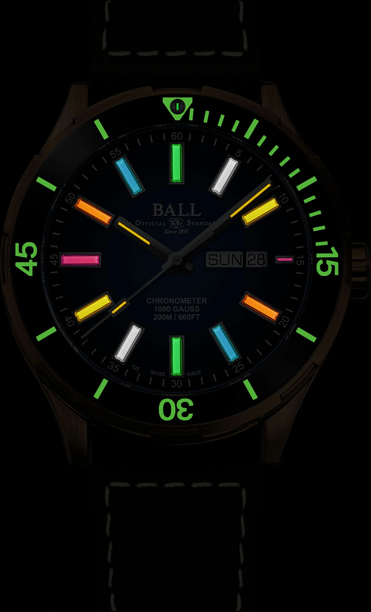 Ball Watch Company Roadmaster Marvelight Bronze Limited Edition - Image 2