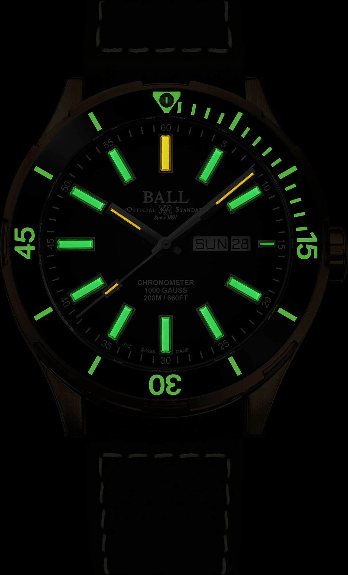 Ball Watch Company Roadmaster Marvelight Bronze Limited Edition - Image 2