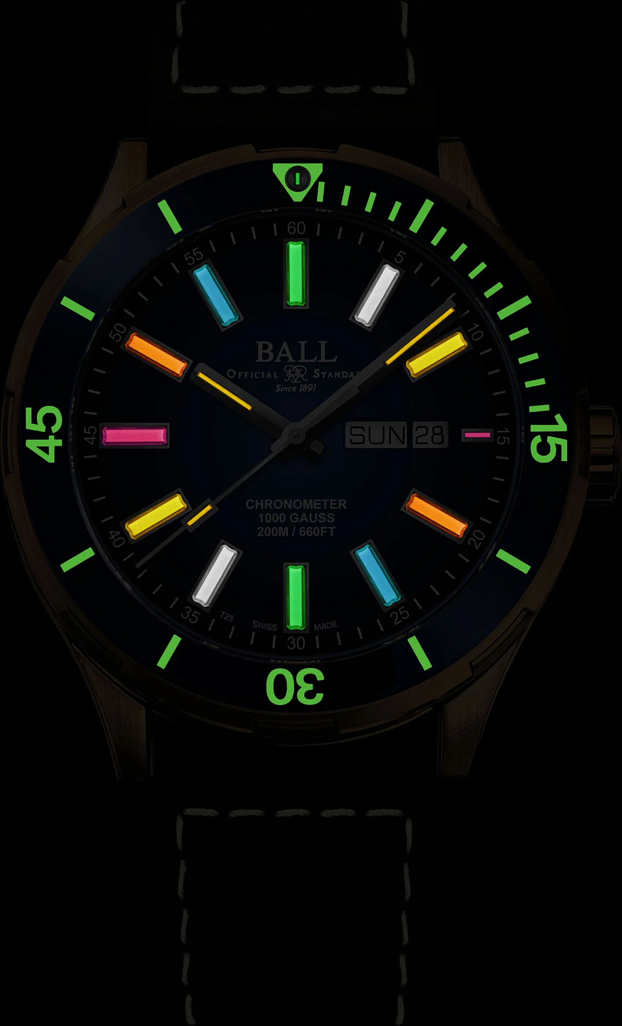 Ball Watch Company Roadmaster Marvelight Bronze Limited Edition - Image 2