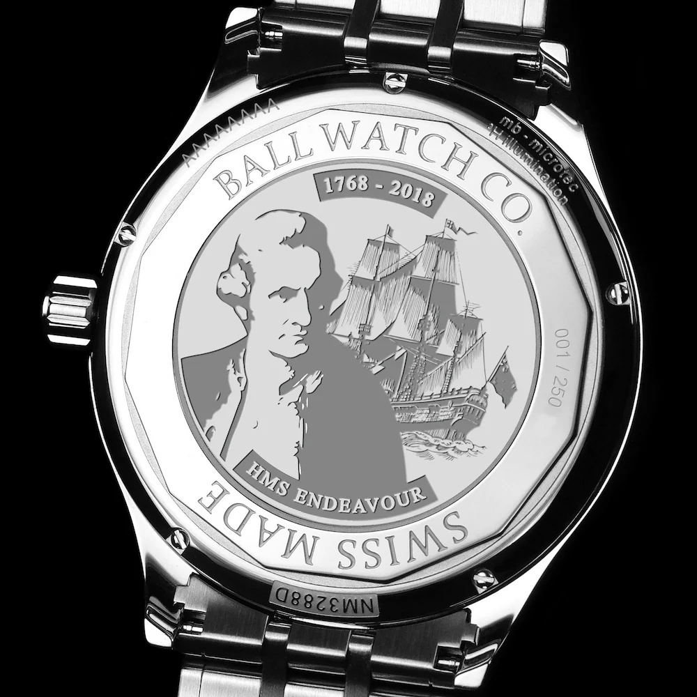 Ball Watch Company Trainmaster Endeavour Chronometer Leather Limited Edition - Image 3
