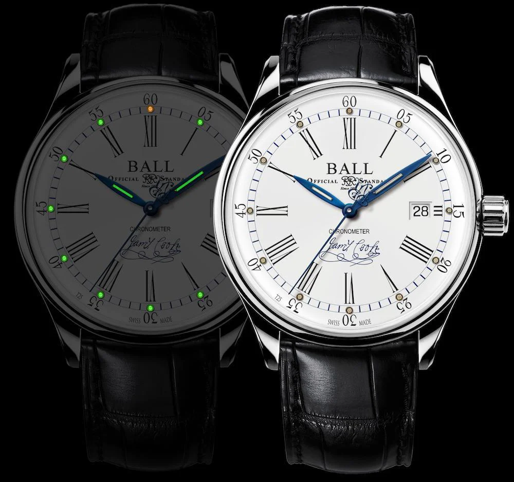 Ball Watch Company Trainmaster Endeavour Chronometer Alligator Limited Edition D - Image 3