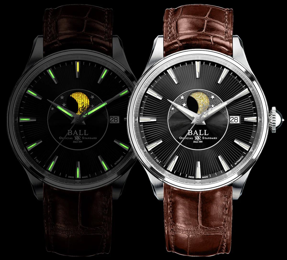 Ball Watch Company Trainmaster Moon Phase - Image 2
