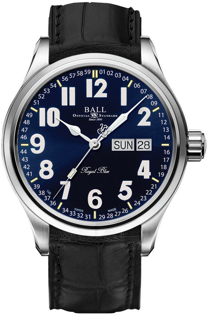 Ball Watch Company Trainmaster Royal Blue