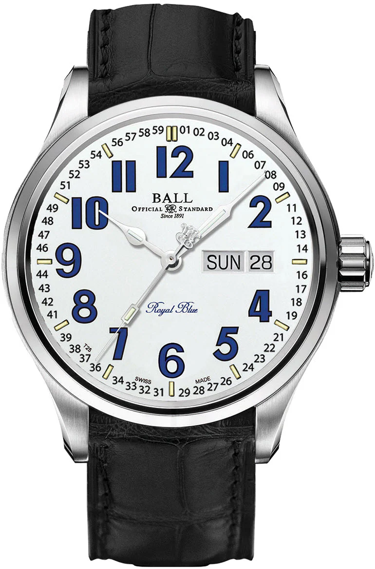 Ball Watch Company Trainmaster Royal Blue