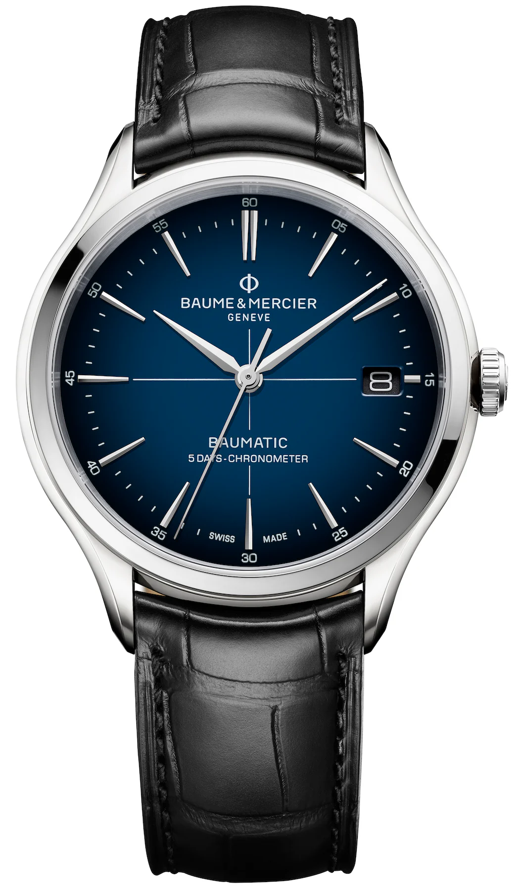 Baume et Mercier Clifton Baumatic Cadran Blue Watch