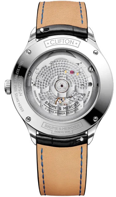 Baume et Mercier Clifton Baumatic Cadran Blue Watch - Image 2