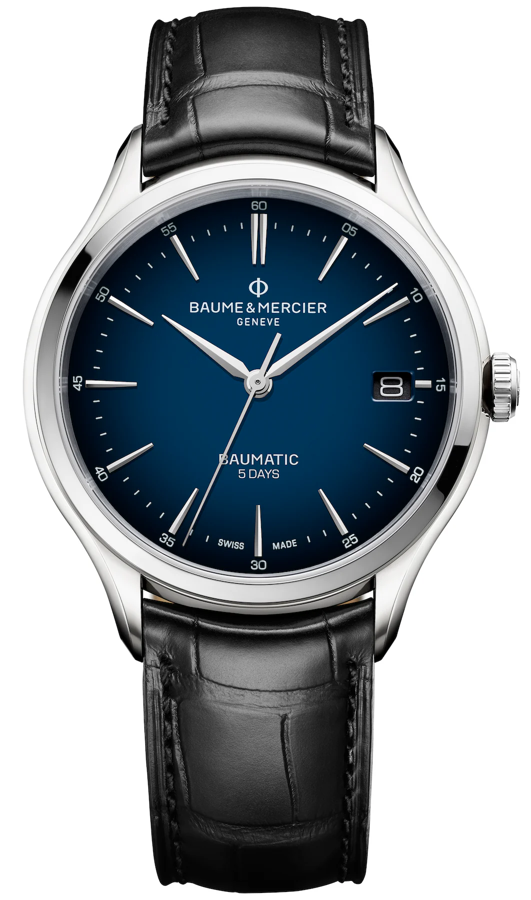 Baume et Mercier Watch Clifton Baumatic Cadran Blue