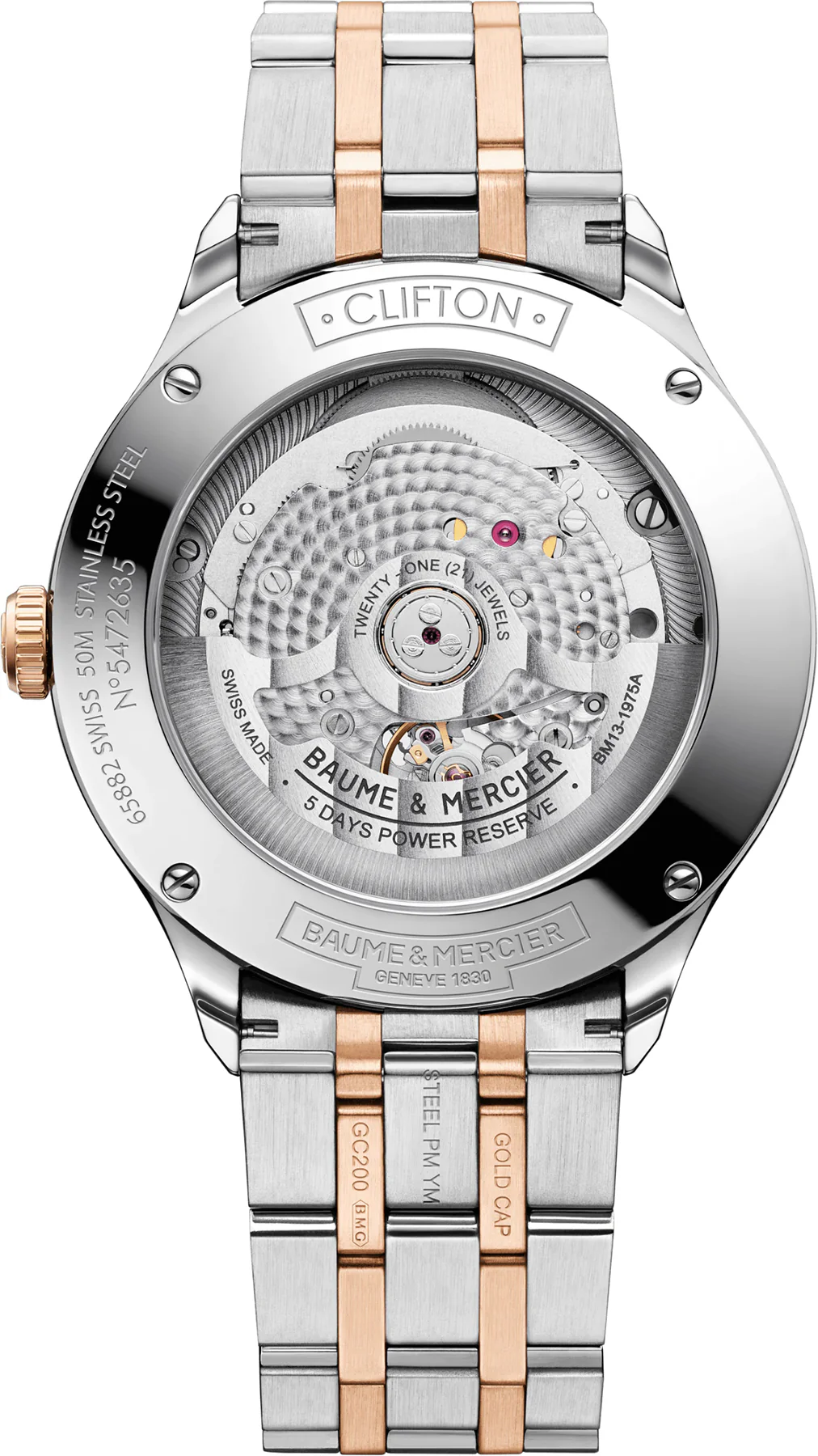 Baume et Mercier Clifton Baumatic Mens Watch - Image 2