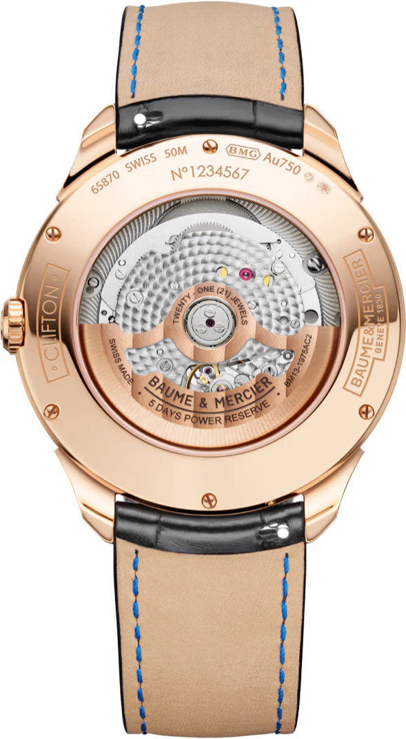 Baume et Mercier Clifton Baumatic Mens Watch - Image 2