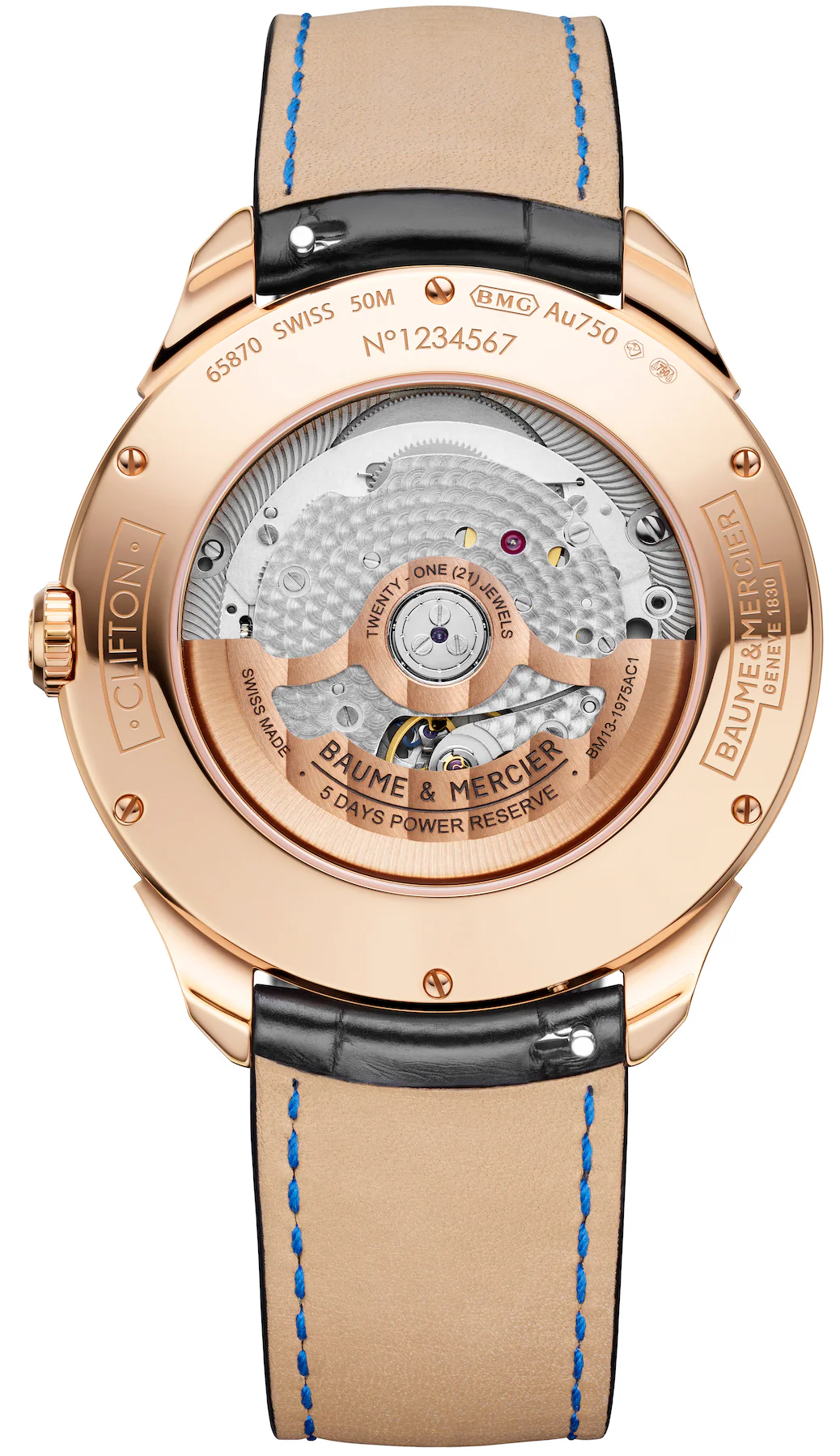 Baume et Mercier Watch Clifton Baumatic Perpetual Calendar - Image 2