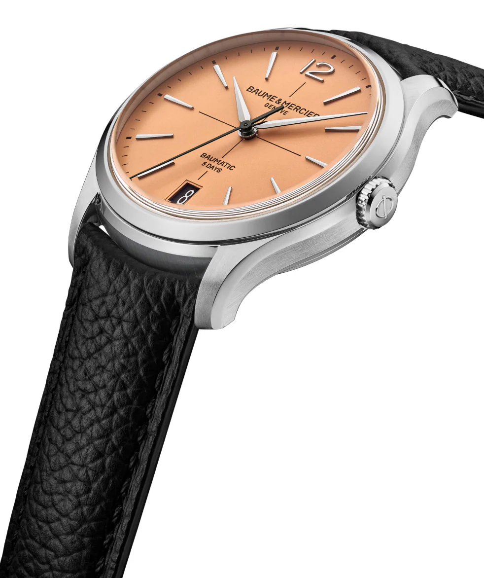 Baume et Mercier Clifton Baumatic Salmon Limited Edition Watch - Image 4