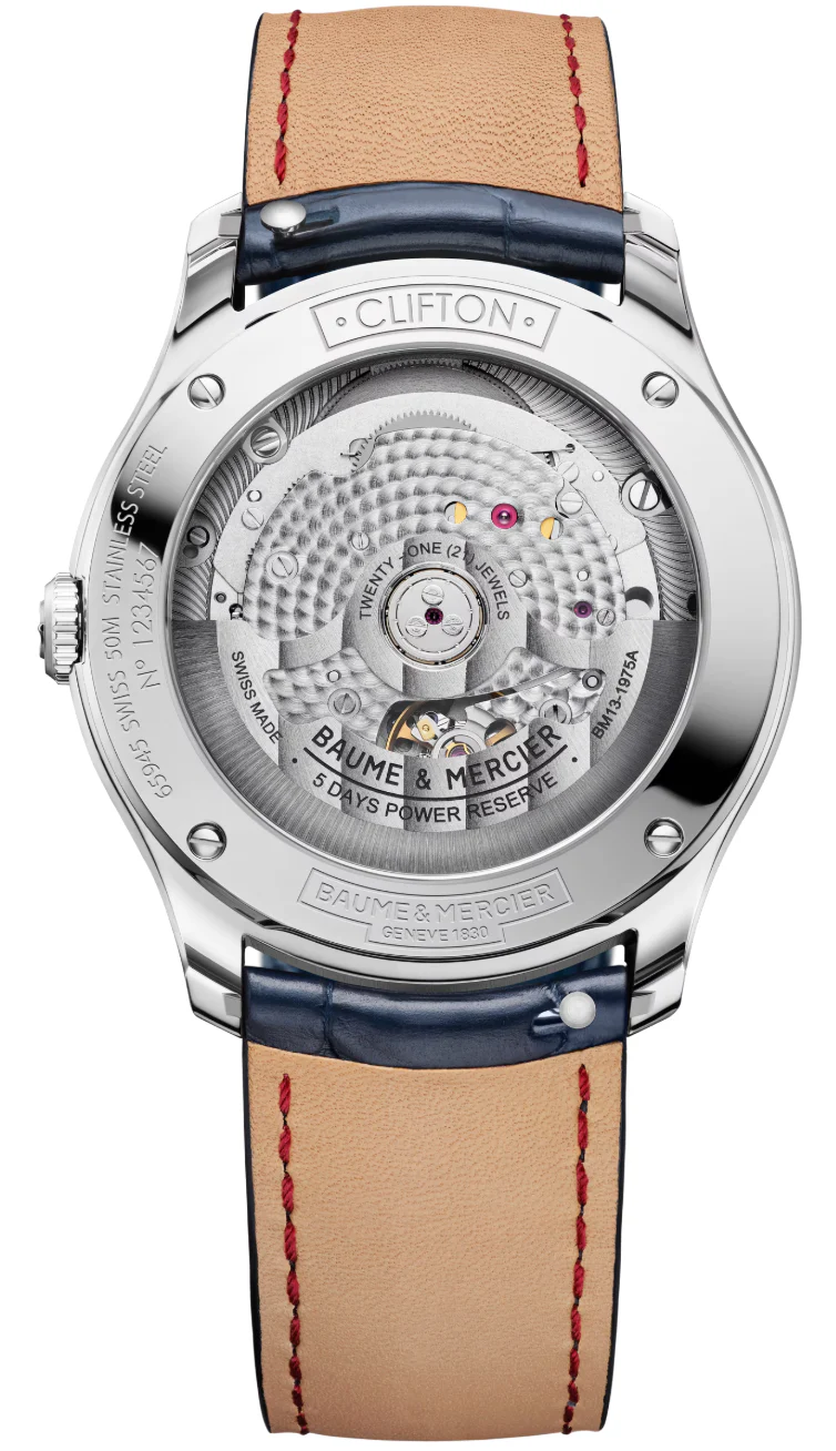Baume et Mercier Clifton Baumatic Blue Watch - Image 2