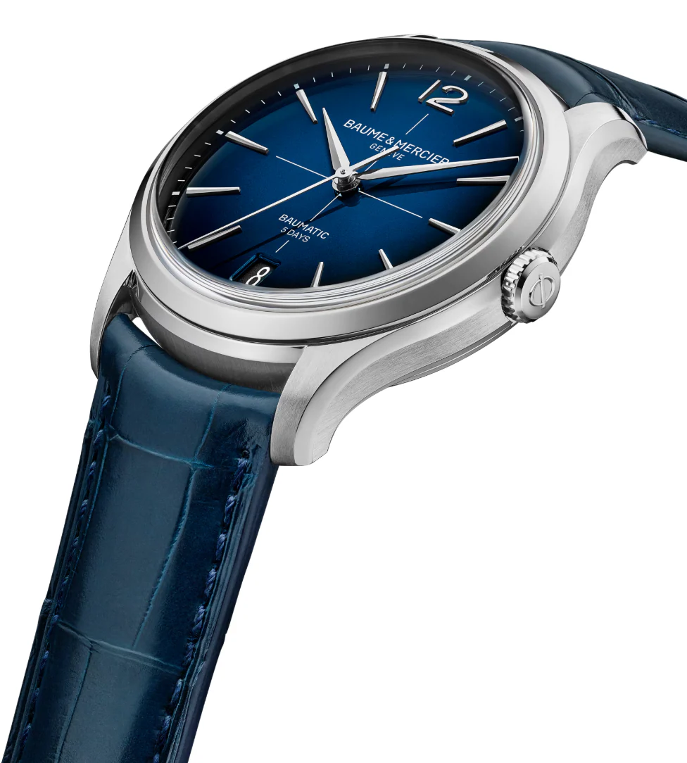 Baume et Mercier Clifton Baumatic Blue Watch - Image 3