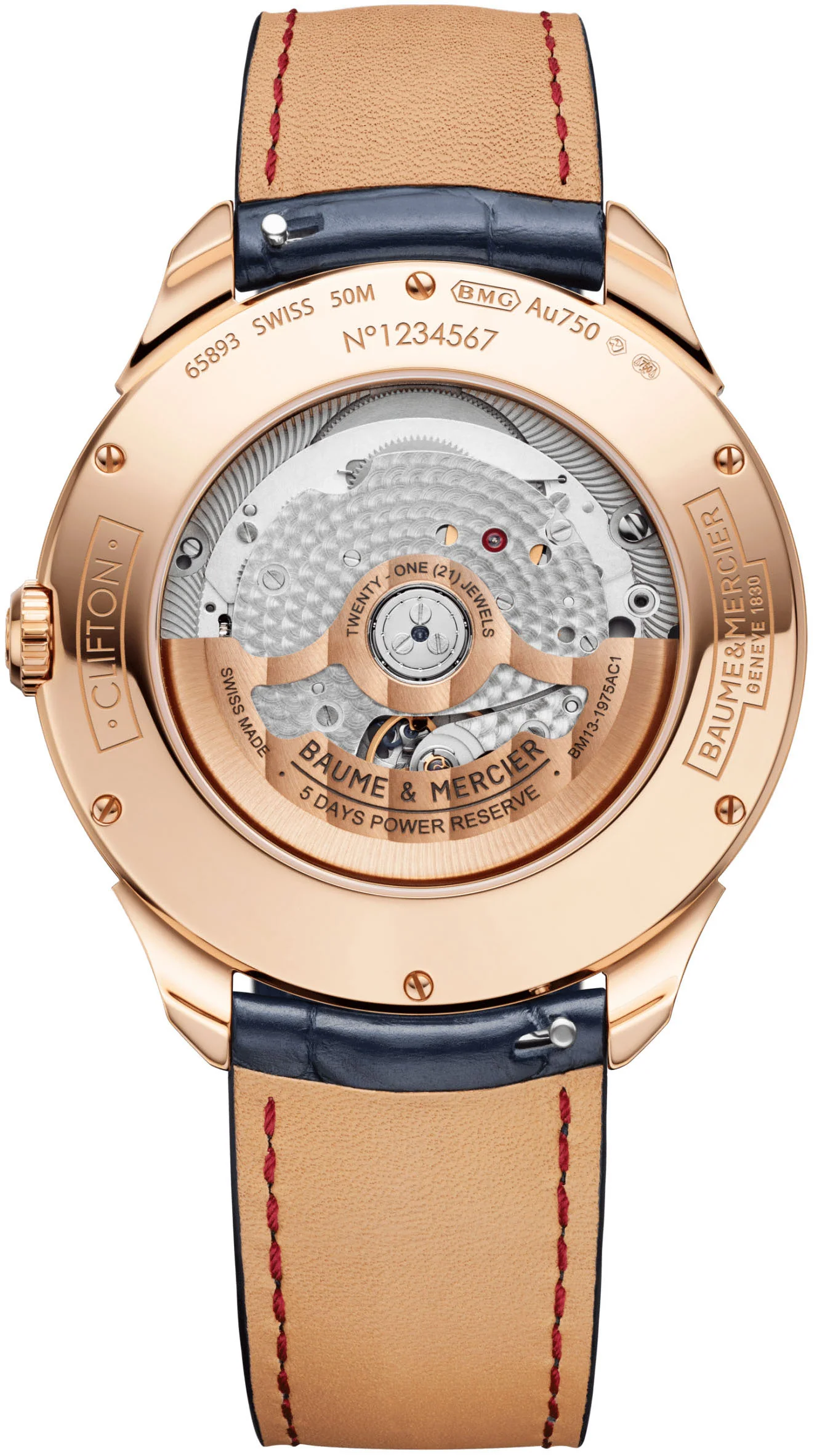 Baume et Mercier Clifton Baumatic Watch - Image 2