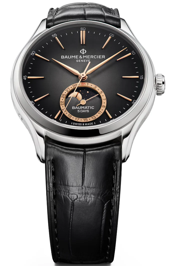 Baume et Mercier Clifton Moon Phase Watch - Image 3