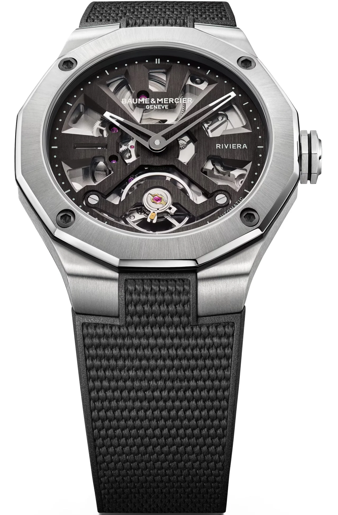 Baume et Mercier Riviera Automatic Skeleton Watch - Image 4