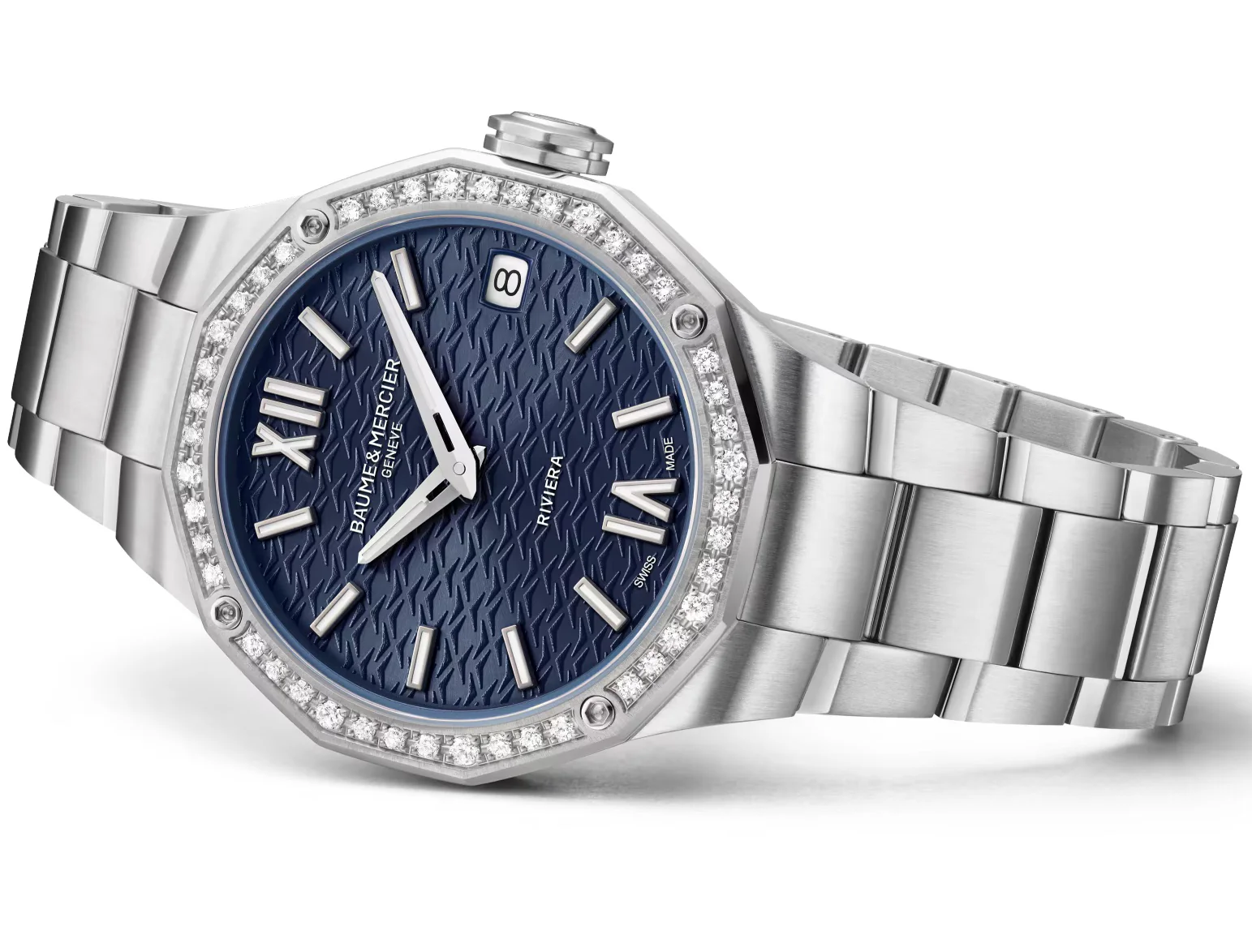 Baume et Mercier Riviera Quartz Diamond Ladies Watch - Image 5