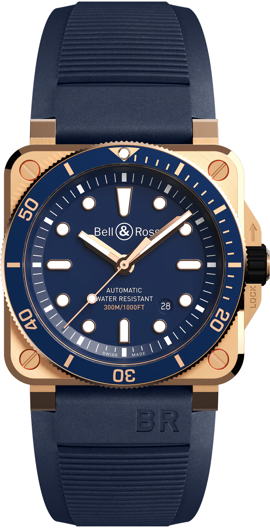 Bell & Ross Watch BR 03 92 Diver Blue Bronze Limited Edition D