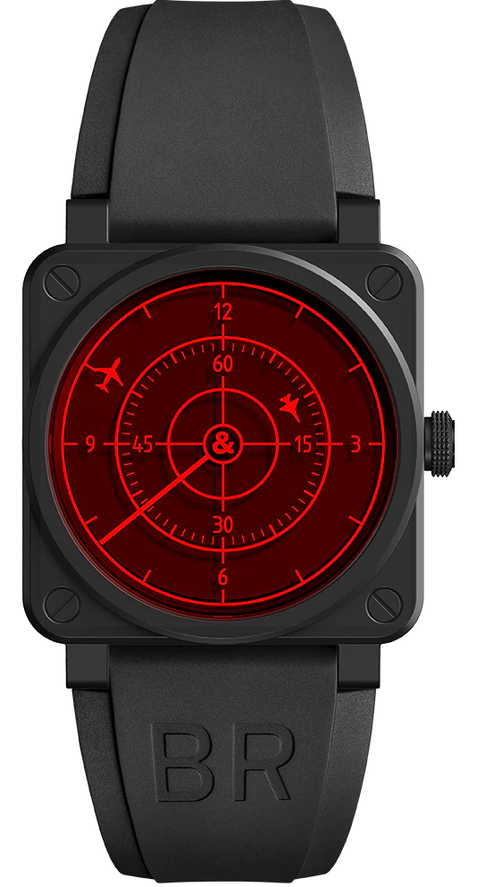Bell & Ross Watch BR 03 92 Red Radar Ceramic Limited Edition D