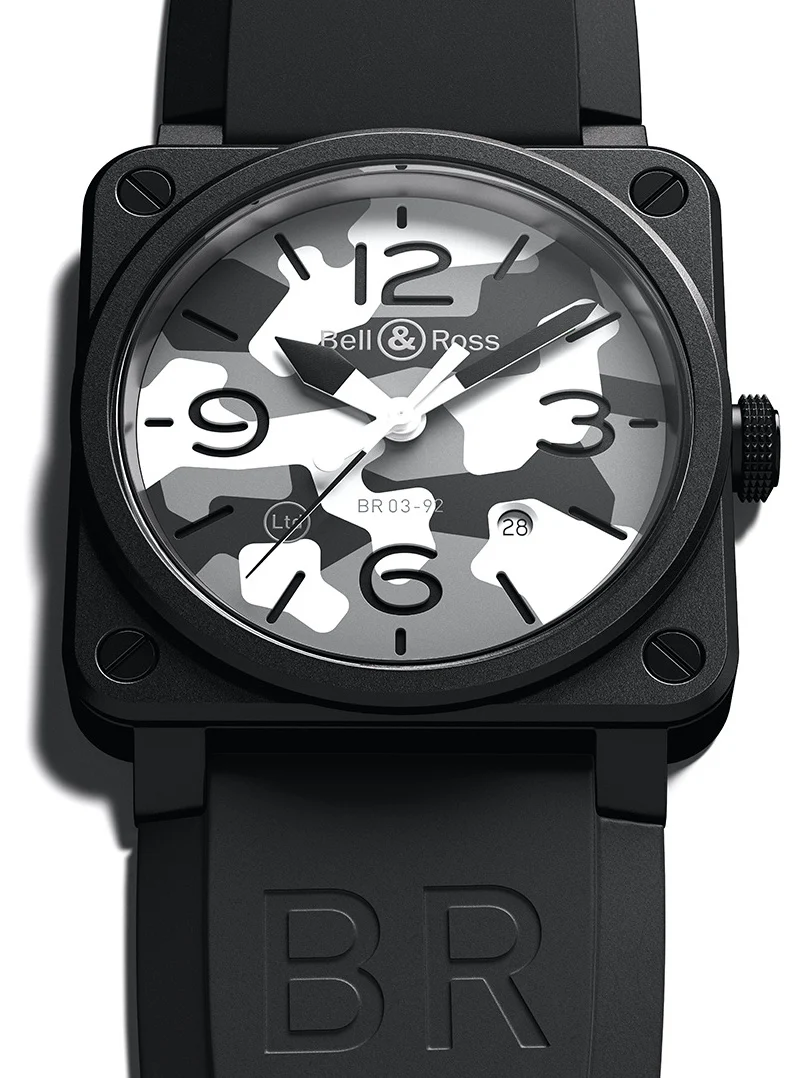 Bell & Ross Watch BR 03 92 White Camo Limited Edition - Image 3