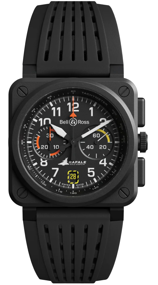 Bell & Ross BR 03 Chrono Rafale Solo Display Limited Edition Watch