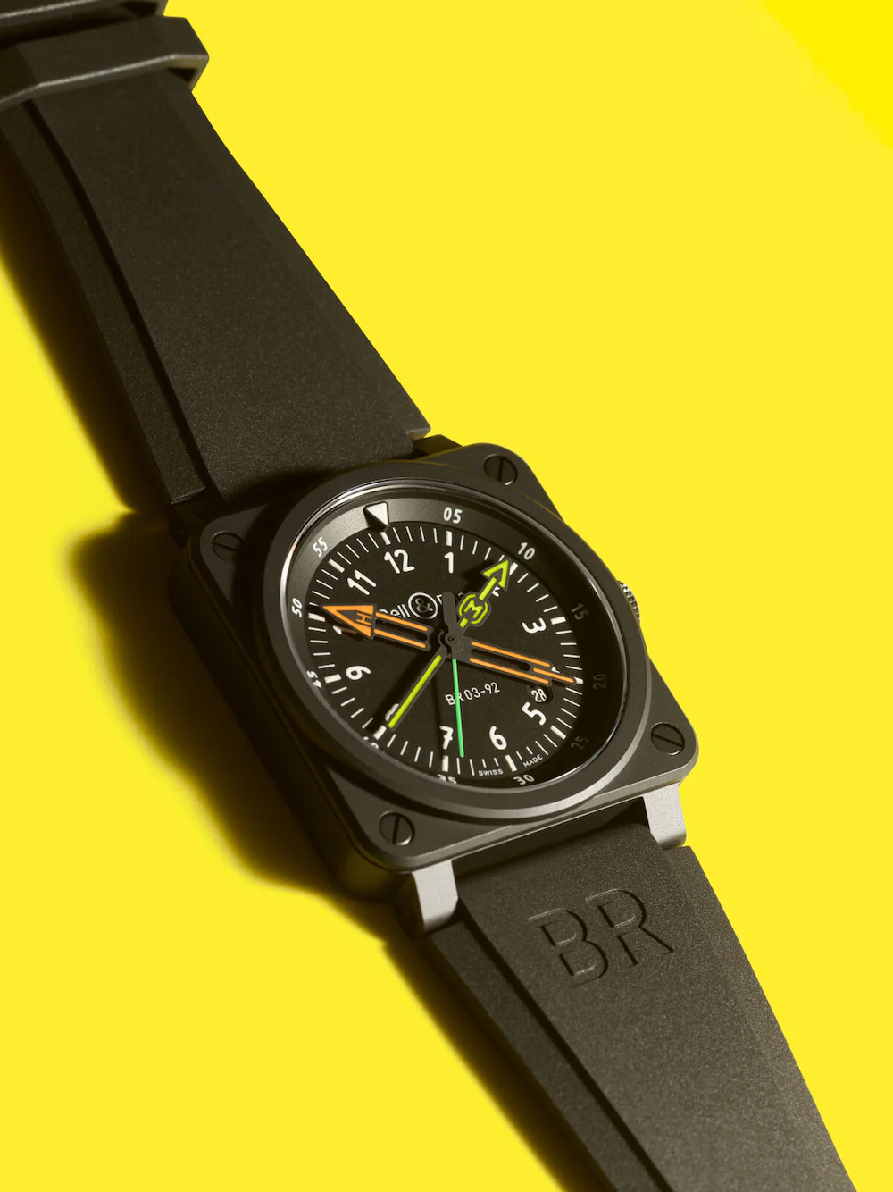 Bell & Ross Watch BR 03 92 Radio Compass Rubber Limited Edition D - Image 3