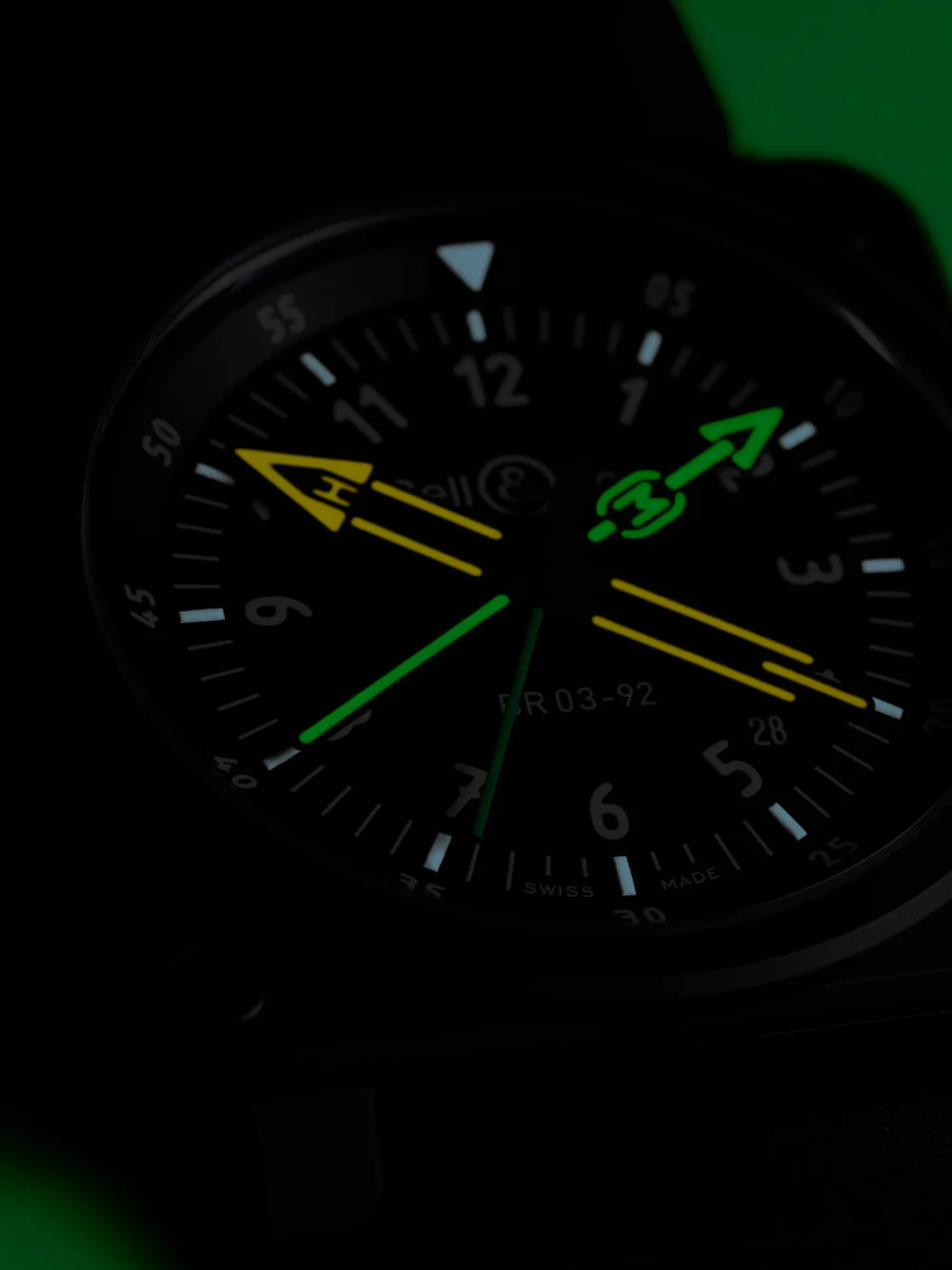 Bell & Ross Watch BR 03 92 Radio Compass Rubber Limited Edition D - Image 4