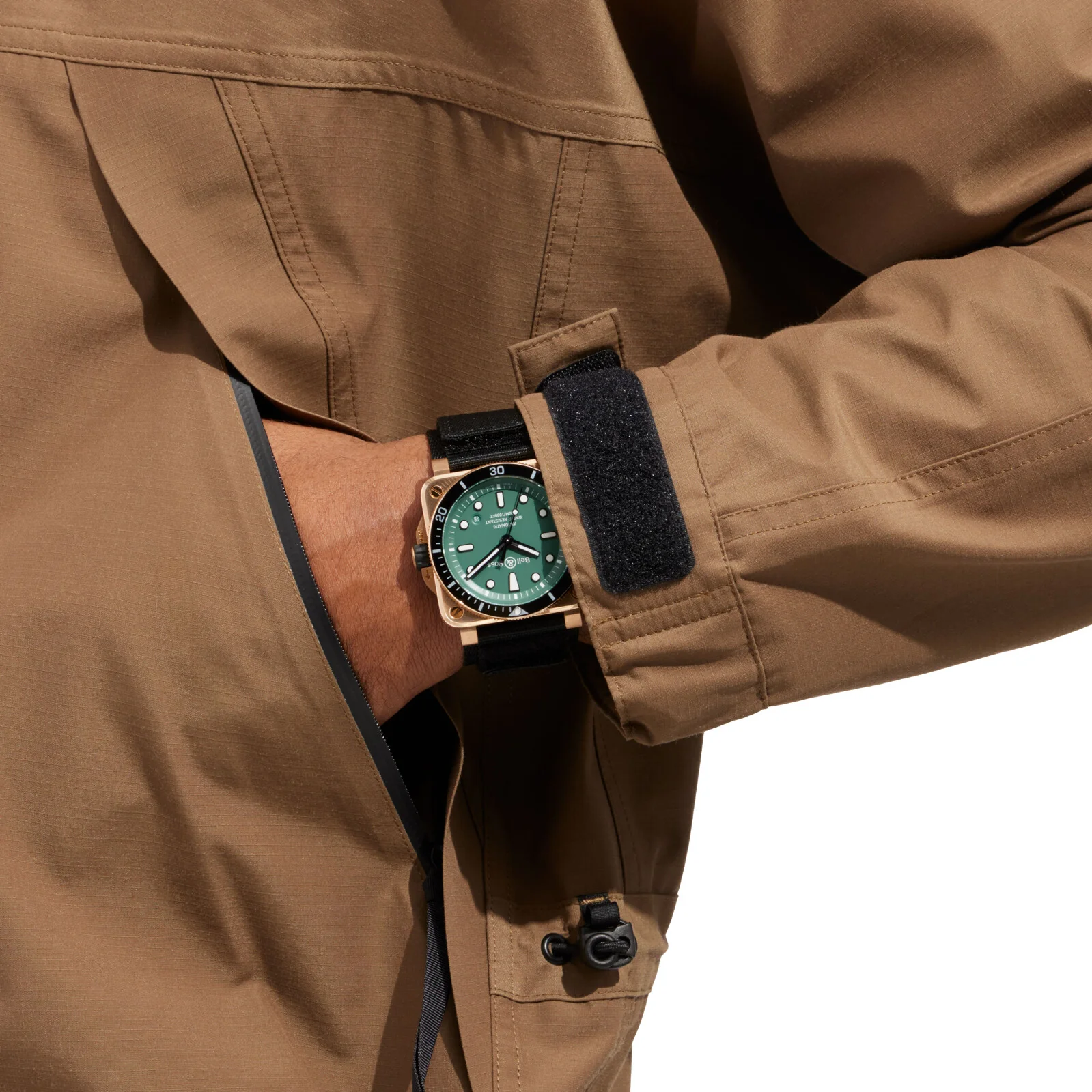 Bell & Ross BR 03 Diver Black Green Bronze Limited Edition Watch - Image 6