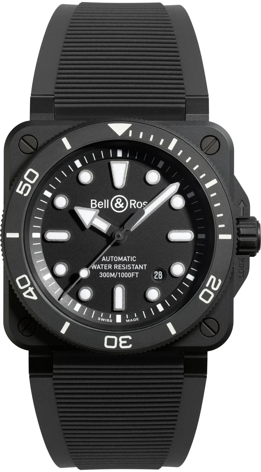 Bell & Ross BR 03 Diver Black Matt Watch