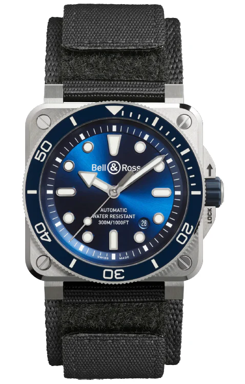Bell & Ross BR 03 Diver Blue Steel Watch - Image 2