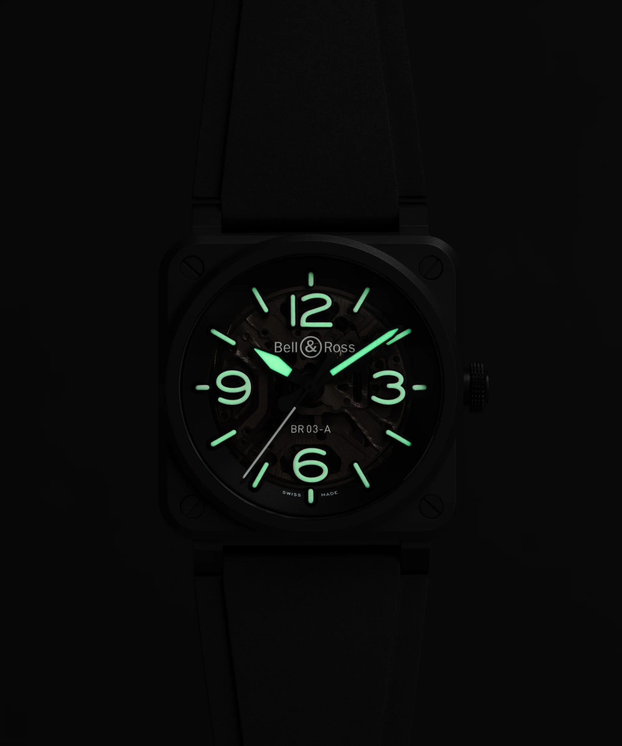 Bell & Ross BR 03 Skeleton Black Ceramic Watch - Image 4