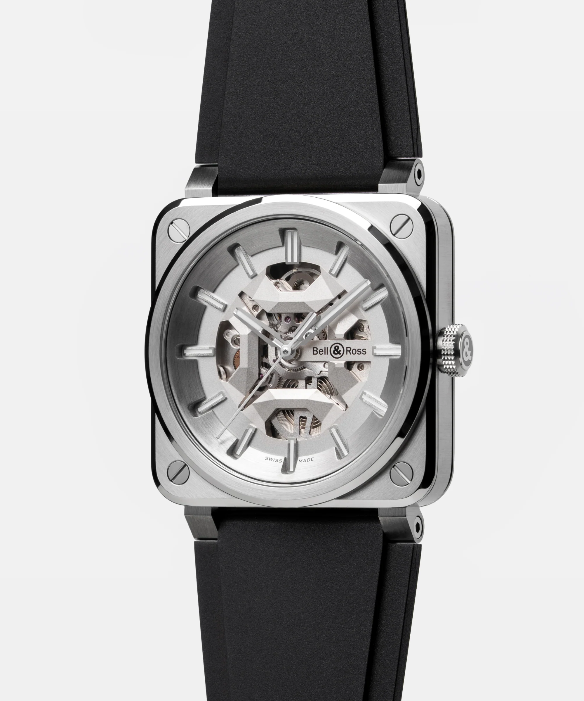 Bell & Ross BR 03 Skeleton Grey Steel Watch - Image 2
