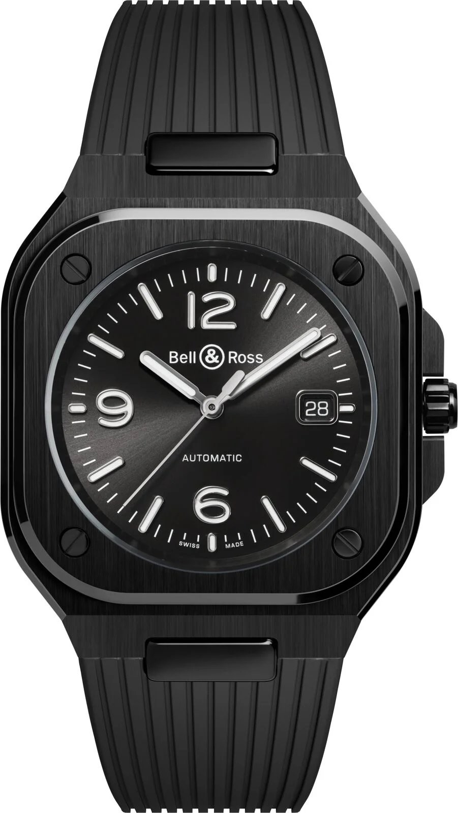 Bell & Ross BR 05 Black Ceramic Rubber Watch