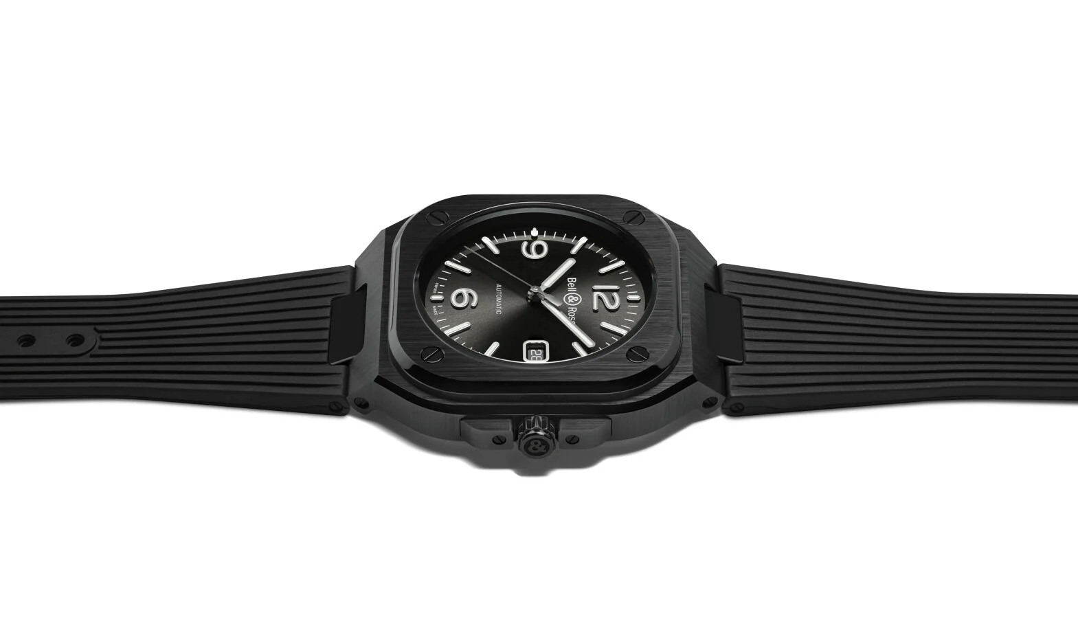 Bell & Ross BR 05 Black Ceramic Rubber Watch - Image 3