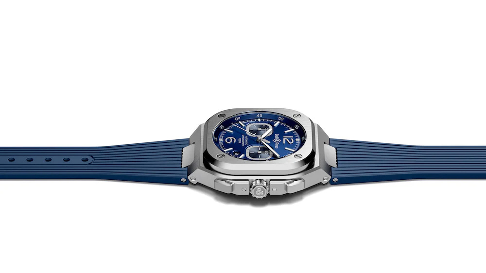 Bell & Ross Watch BR 05 Chrono Blue Steel D - Image 2