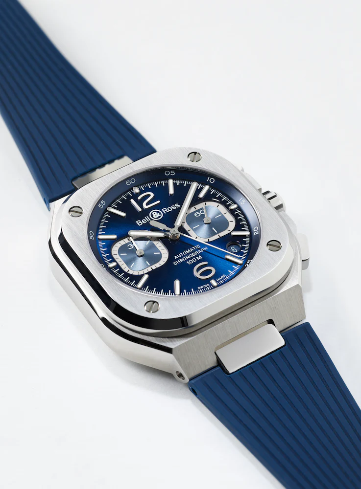 Bell & Ross Watch BR 05 Chrono Blue Steel D - Image 3