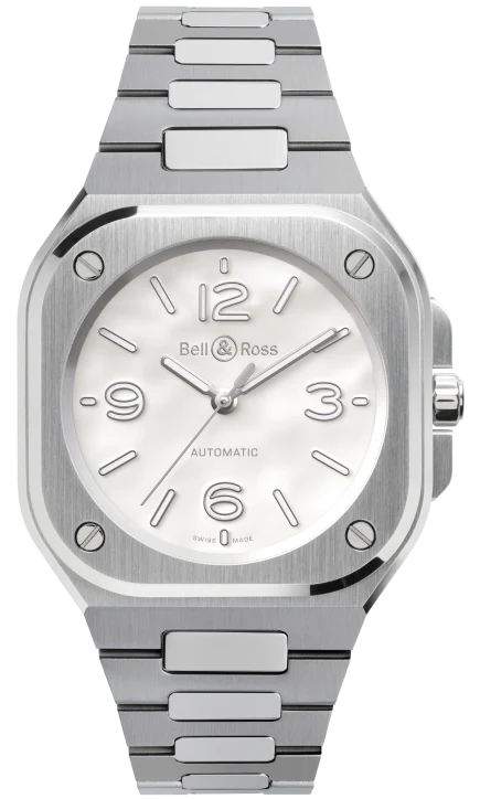 Bell & Ross BR 05 Mother Of Pearl Steel 36mm Watch