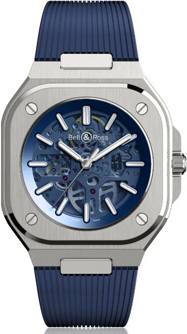 Bell & Ross Watch BR 05 Skeleton Blue Limited Edition D