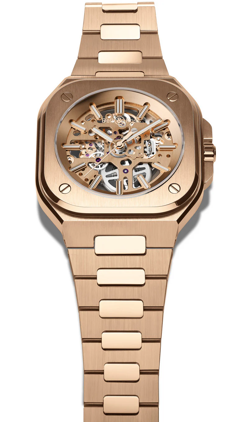 Bell & Ross Watch BR 05 Skeleton Gold Bracelet Limited Edition - Image 2
