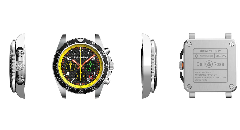 Bell & Ross Watch Vintage BR V3 94 R.S.19 Limited Edition - Image 5