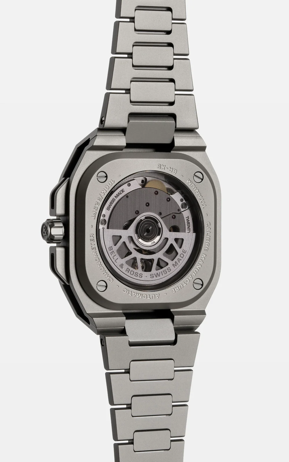 Bell & Ross BR X5 Black Titanium Bracelet Watch - Image 3