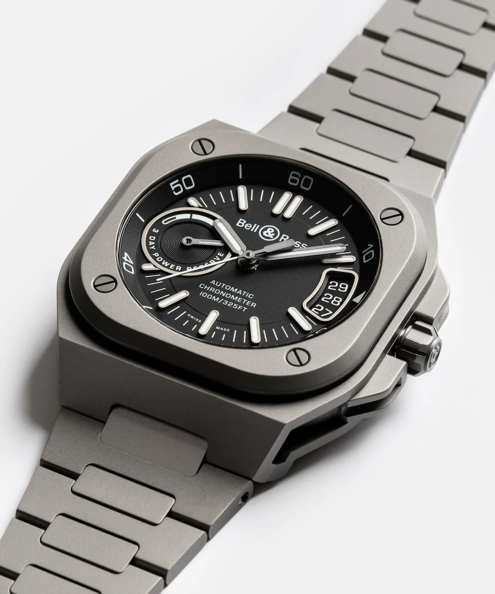 Bell & Ross BR X5 Black Titanium Bracelet Watch - Image 5