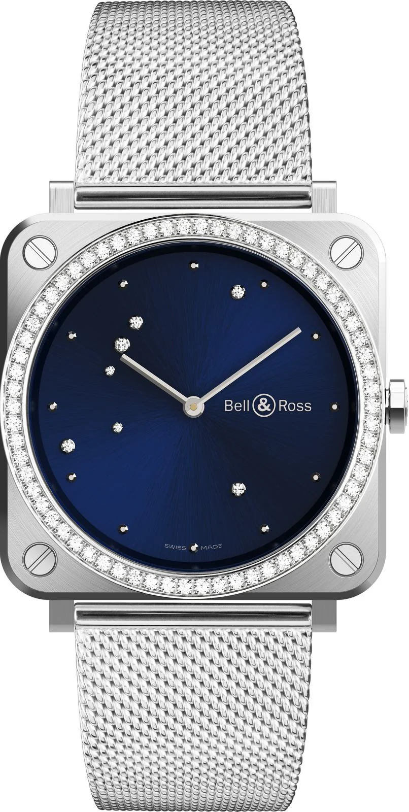 Bell & Ross Watch BRS Blue Diamond Eagle