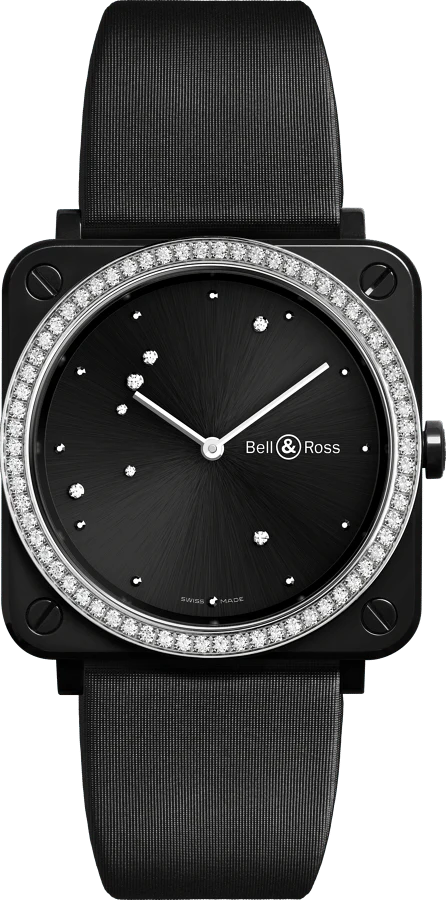 Bell & Ross Watch BRS Diamond Eagle Black D