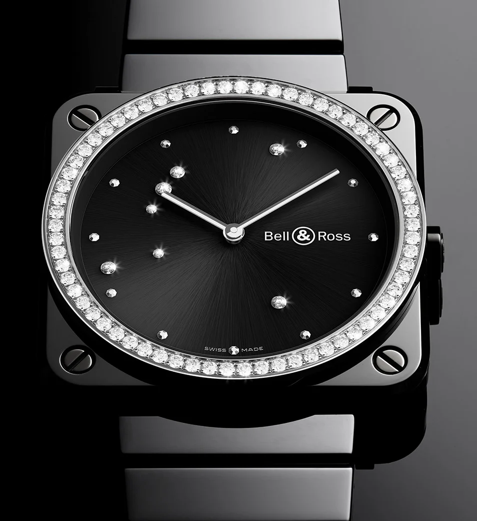 Bell & Ross Watch BRS Diamond Eagle Black D - Image 2