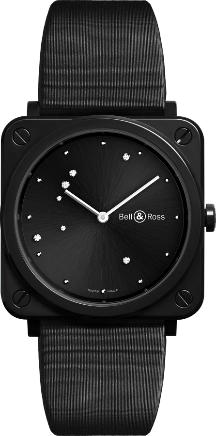 Bell & Ross Watch BRS Diamond Eagle Black