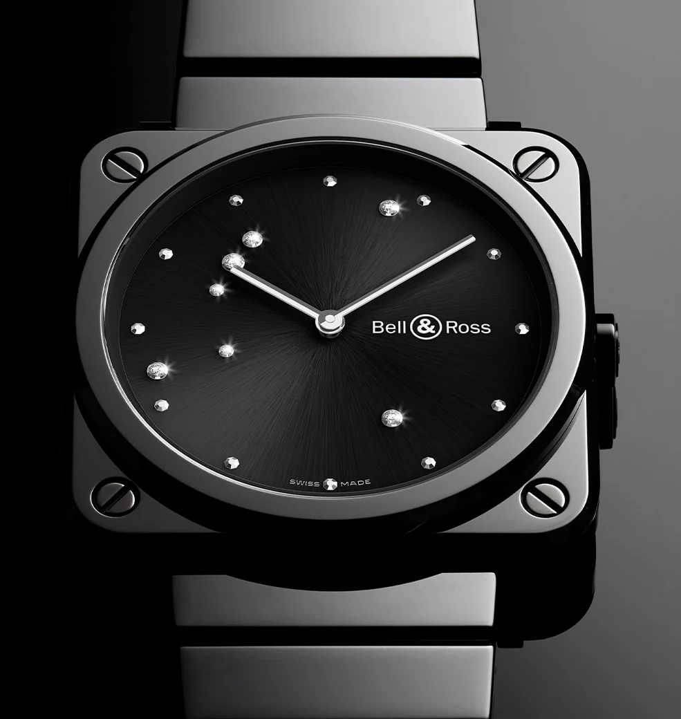 Bell & Ross Watch BRS Diamond Eagle Black - Image 2